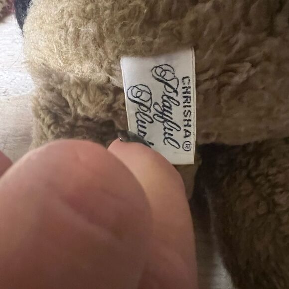 Vintage 1988 wool rich plush teddy bear - Picture 6 of 6